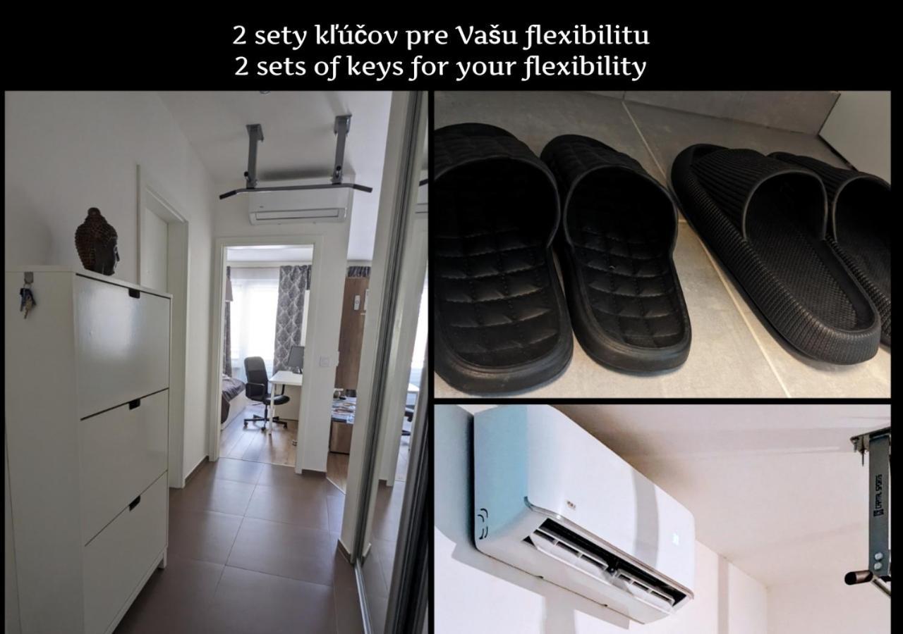 E2 Luxury Oldtown Apt - 2X Parking, Foodstore, Pcscreen, Netflix, Unlimited Music, Crib, Babychair, Fastwifi, Aircon Košice Esterno foto